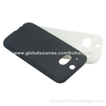 TPU Case for HTC M8, Solid Color or Transparent Colors are Available